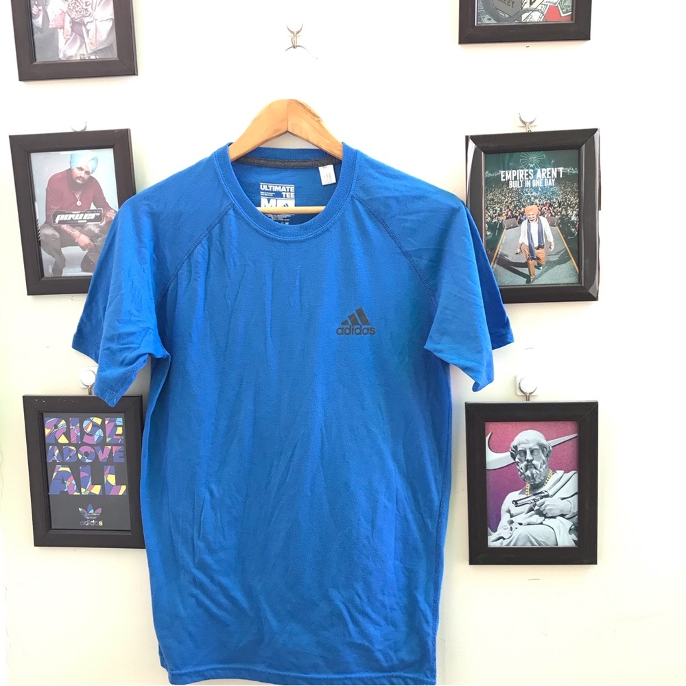 Adidas unused soft basic tee (S-M) - Picture 5 of 5